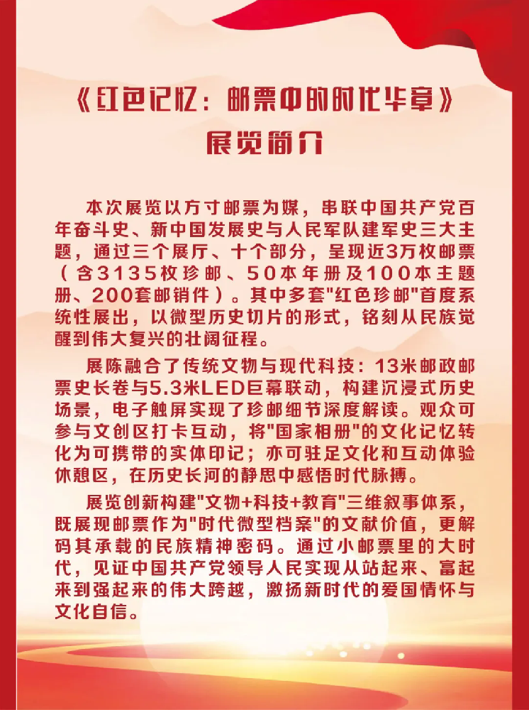 5.18新展快讯 | 《红色记忆---邮票中的时代华章》