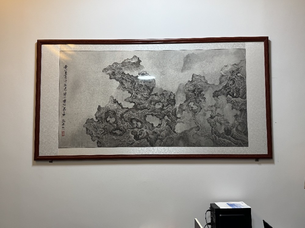 石头画  大幅